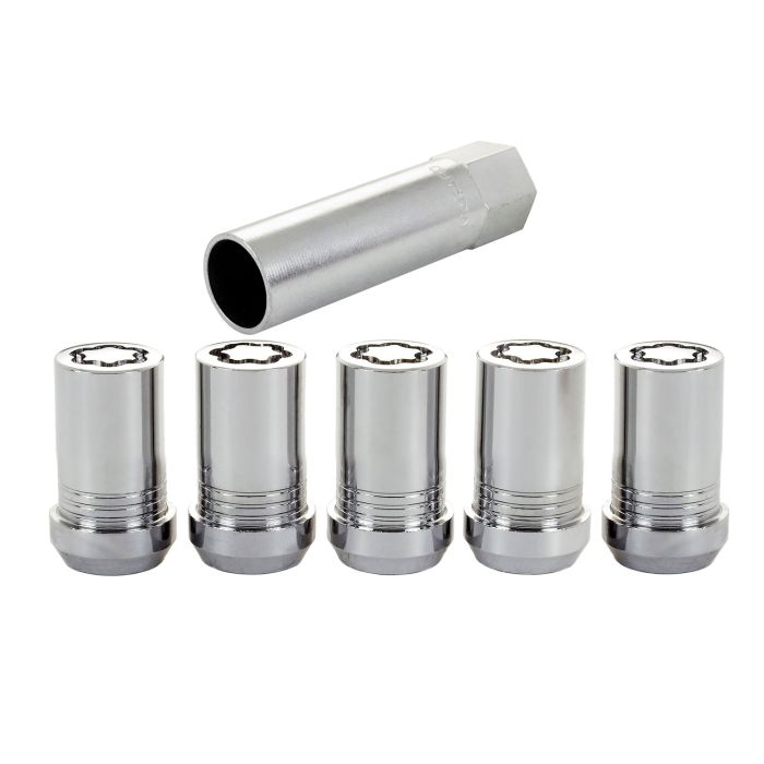 MCG TUNER WHEEL LOCK 4 PACK 1/2-20 CHR