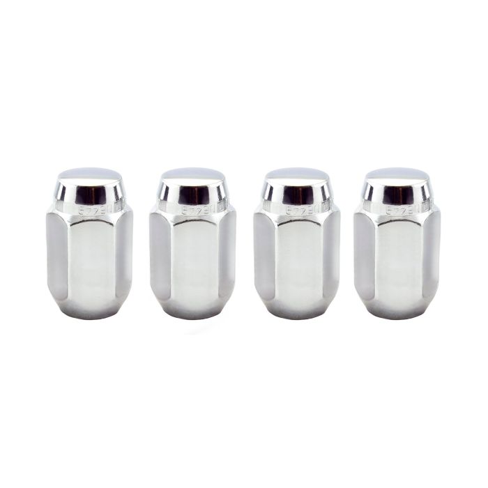 MCG CONE SEAT LUG 1/2-20 13/16 CHR 4PC