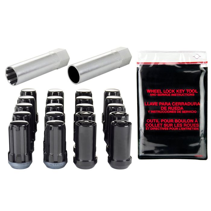 MCG SPLINE INSTALL KIT M14X1.5 BLK 20PC