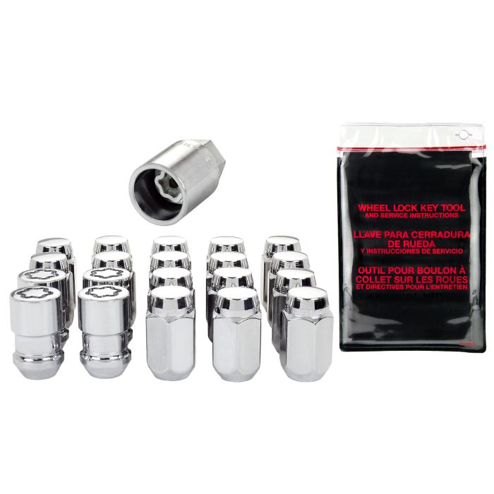 MCGARD 20 PC 1/2-20 13/16 HEX CHROME