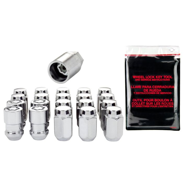 MCGARD 20 PC 1/2-20 13/16 HEX CHROME