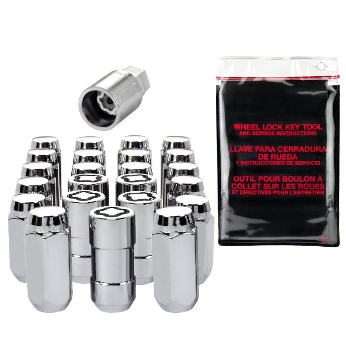 MCG WHEEL INSTALL KIT M14X1.5 CHR 23PC