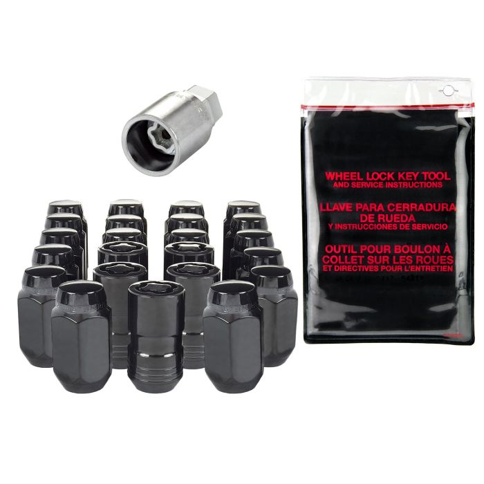 MCG WHEEL INSTALL KIT M14X1.5 BLK 23PC