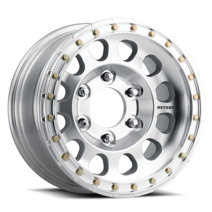 Method Race Wheels  Beadlock Series MR103 in Machined for 21-26 Ford Bronco & 05-26 Toyota Tacoma