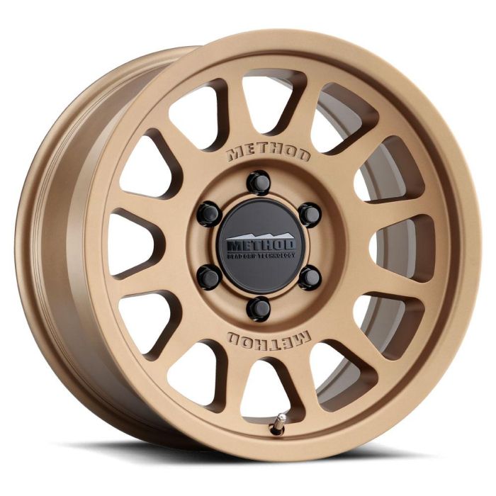 MR703 Bead Grip, 17x9, -12mm Offset, 5x5, 71.5mm Centerbore, Method Bronze