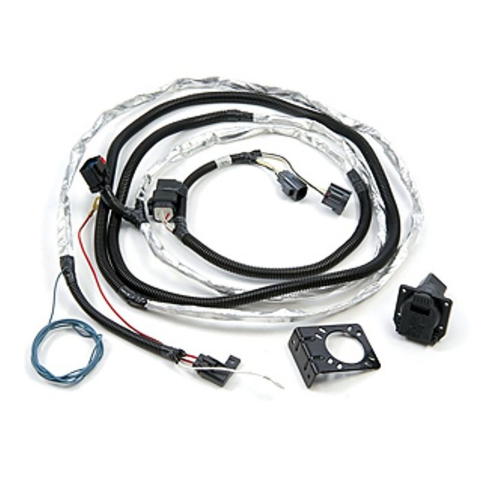 Mopar 82210214AB 7 Way Round Trailer Connector for 07-18 Jeep Wrangler JK