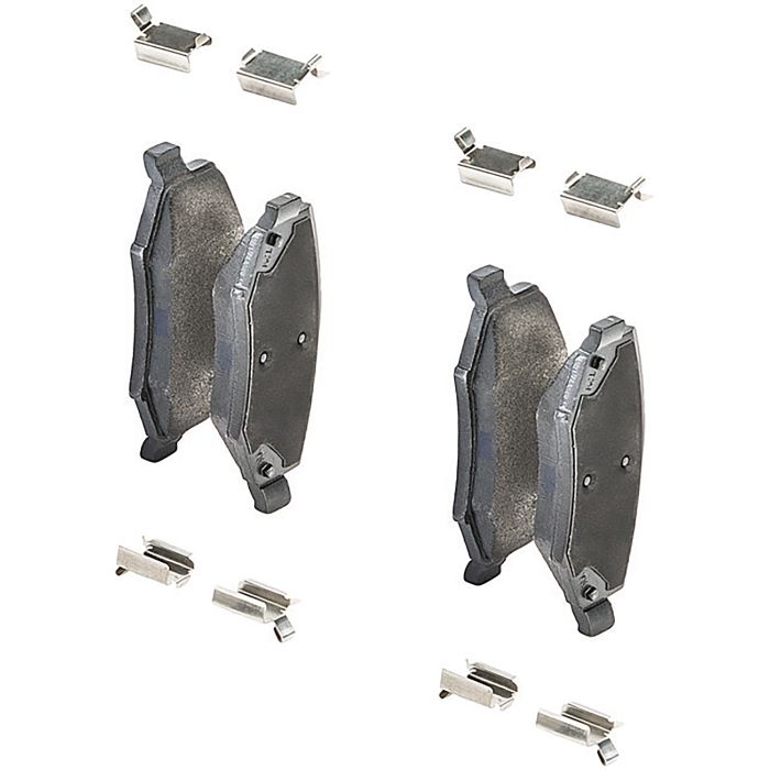 Mopar 68003776AA Rear Disc Brake Pad Set for 07-18 Jeep Wrangler JK