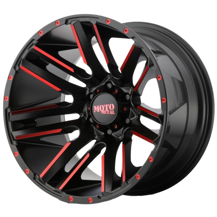 RAZOR BLK/RED 20X10 5X5 4.56BS