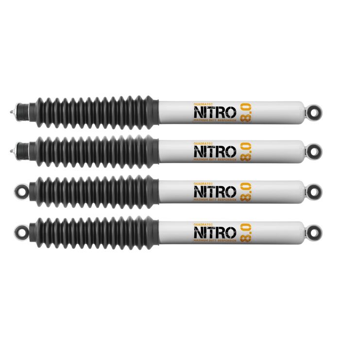 Quadratec  Maximum Duty Nitro 8.0 Shock Kit for 87-95 Jeep Wrangler YJ