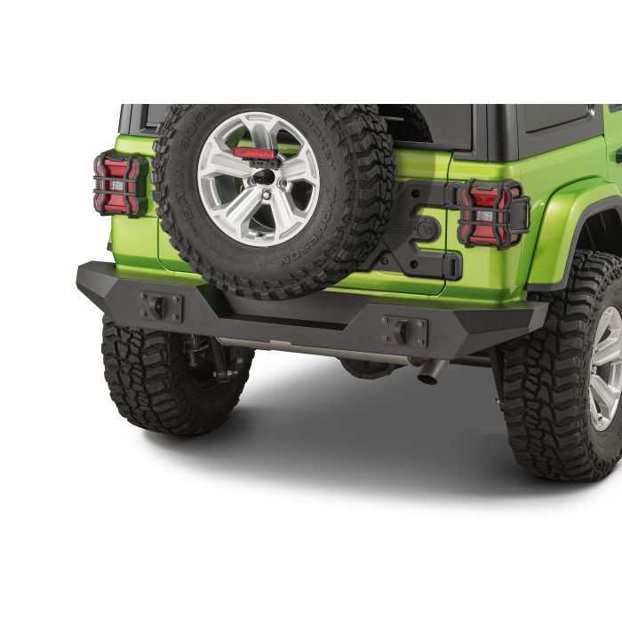 Rugged Ridge 11548.51 Spartan Full Width Rear Bumper for 18-19 Jeep Wrangler JL