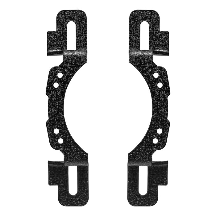 Oracle Lighting 5857-504 Fog Light Adapter Brackets for 13-20 Jeep Wrangler JK, JL, & 2020 Gladiator JT with Factory Steel Bumper