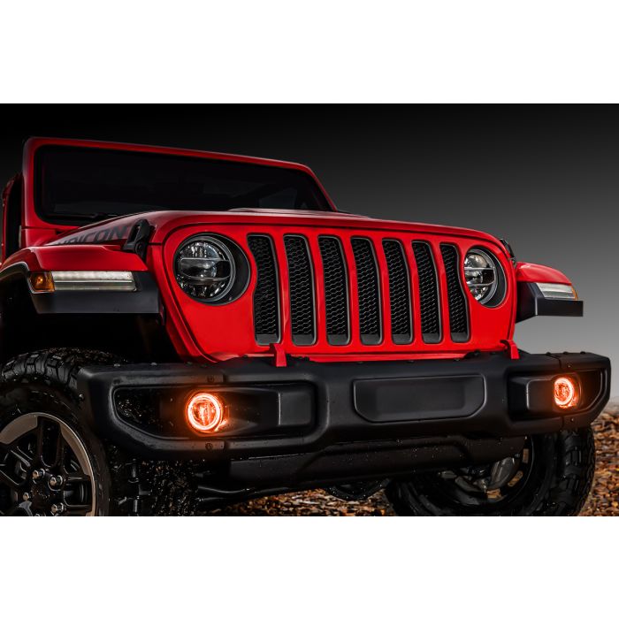 ORACLE FOG LIGHT LED HALO KIT AMBER JL