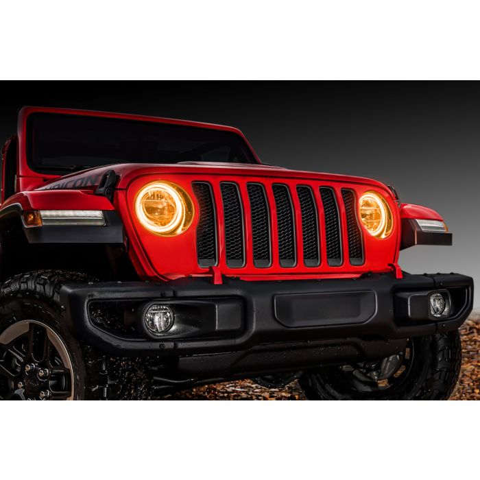 ORACLE HEADLIGHT LED HALO KIT AMBER JL