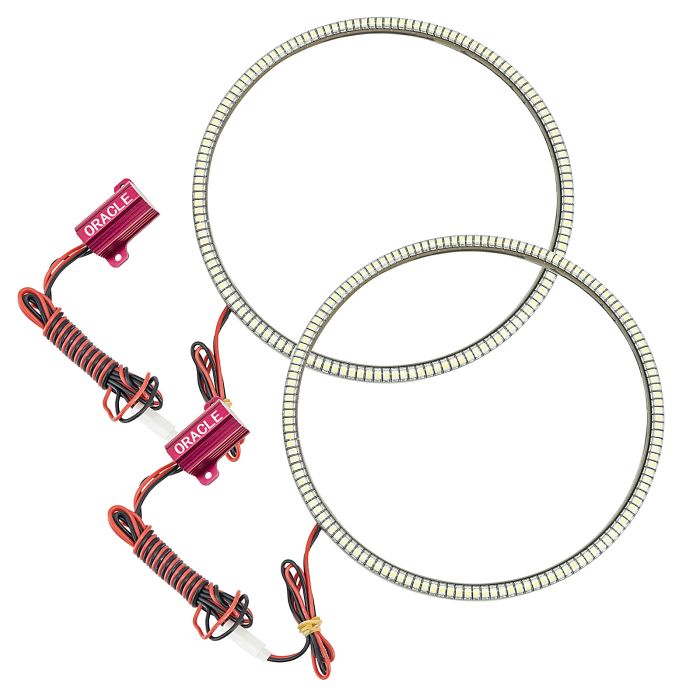 Oracle Lighting  Waterproof Surface Mount LED Headlight Halo Kit for 18-24 Jeep Wrangler JL & Gladiator JT