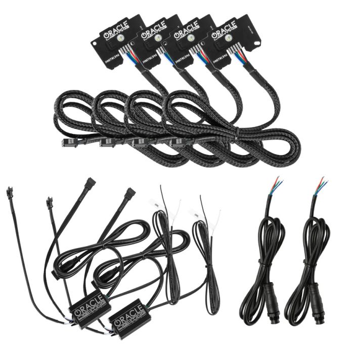 Oracle Lighting  ColorSHIFT® RGB+W Headlight DRL Upgrade Kit for 18-24 Jeep Wrangler JL