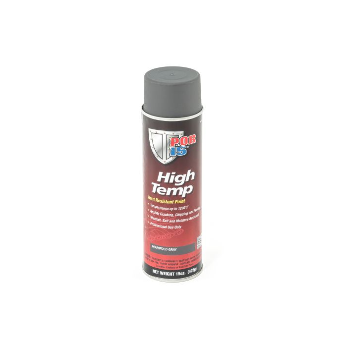 Por-15 44218 High Temperature Coating in Manifold Gray 