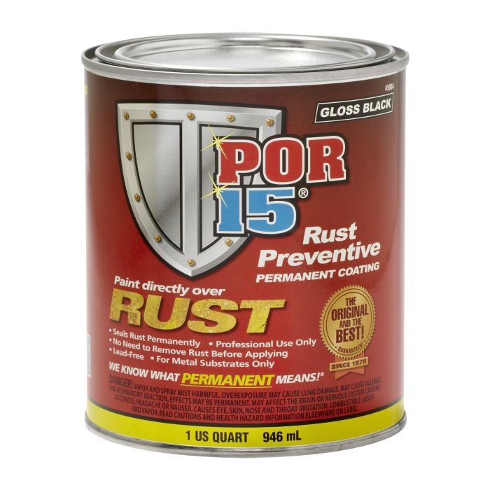 Por-15 45004 Rust Preventive Coating - Quart 