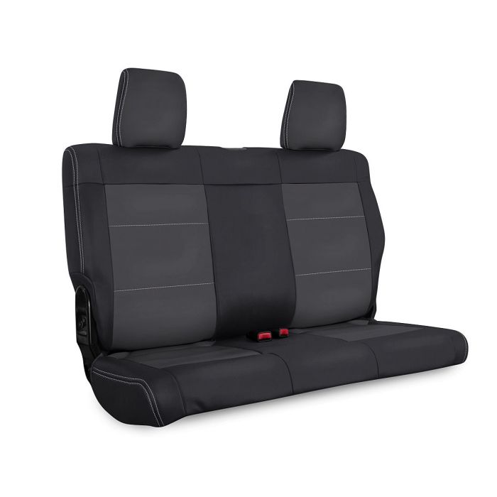 PRP RR SEAT CVR 07-10 JKU BLACK GRAY