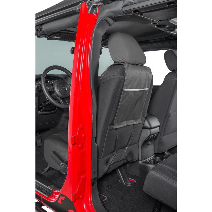 Plasticolor  Jeep Logo Sideless Front Seat Cover for Jeep Vehicles with Removable Headrests