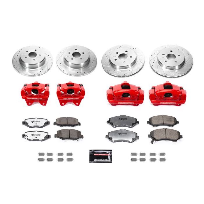 BIG BRAKE CONVERSION KIT Jeep Wrangler 2007-17, Jeep Wrangler JK 2018 - Front and Rear