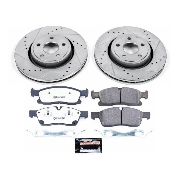 Power Stop K6536-36 Front  Z36 Extreme Performance Truck & Tow Brake Kit for 13-15 Jeep Grand Cherokee WK