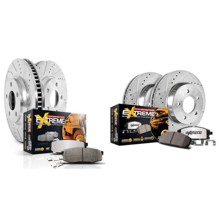 Power Stop  Front & Rear Z36 Extreme Performance Truck & Tow Brake Kit for 18-20 Jeep Wrangler JL