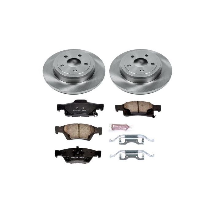 Power Stop KOE5950 Rear Z16 Autospecialty Daily Driver OE Brake Kit for 11-15 Jeep Grand Cherokee WK2
