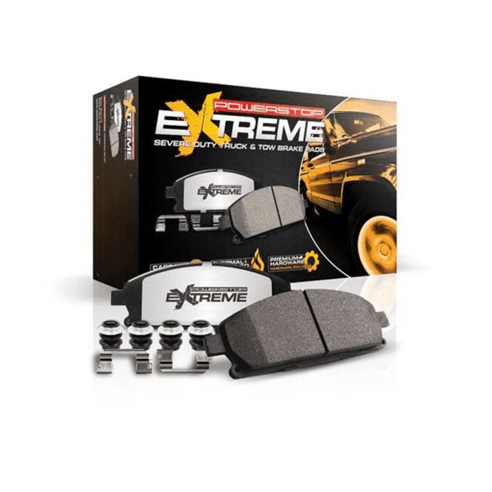 Power Stop Z36-1589 Extreme Duty Truck And Tow Front Brake Pads w/Hardware  for 18-20 Jeep Wrangler JL and Gladiator JT