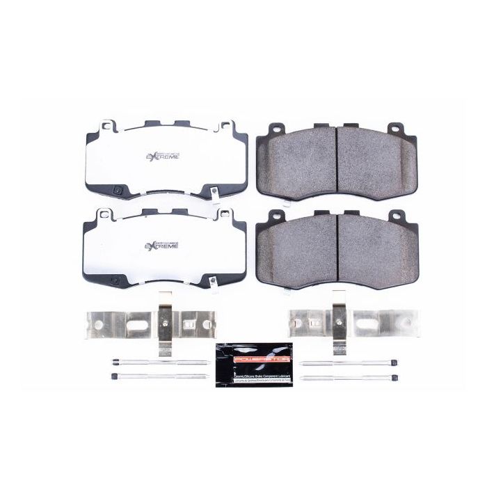 Power Stop Z36-6006 Extreme Duty Truck And Tow Front Brake Pads w/Hardware  For 18-20  Jeep Grand Cherokee Trackhawk WK                                       