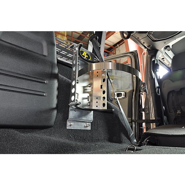 PowerTank  Behind the Seat (BTS) Power Tank Bracket Mount for 07-20 Jeep Wrangler JLU & JKU 4-Door