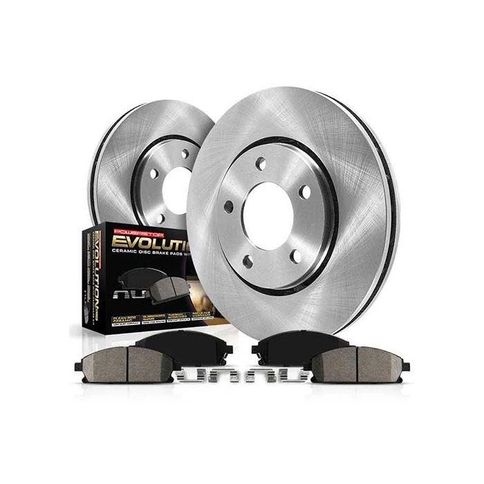 PowerStop  Z17 Stock Replacement Brake Kit for 2024 Toyota Tacoma Limited; Trailhunter; TRD Off-Road; TRD Pro; TRD Sport