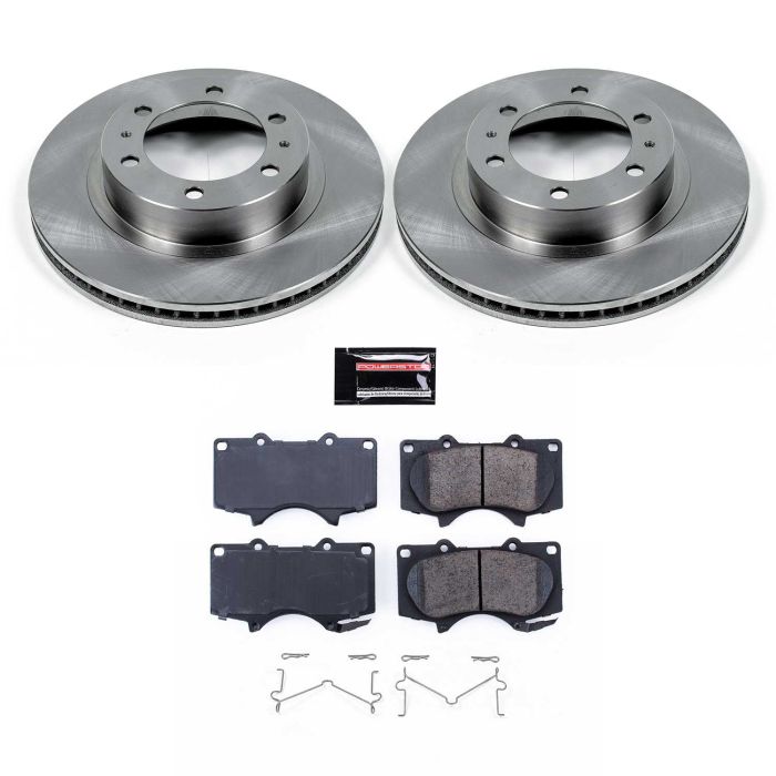 PowerStop  Z17 Stock Replacement Brake Kit for 05-23 Toyota Tacoma