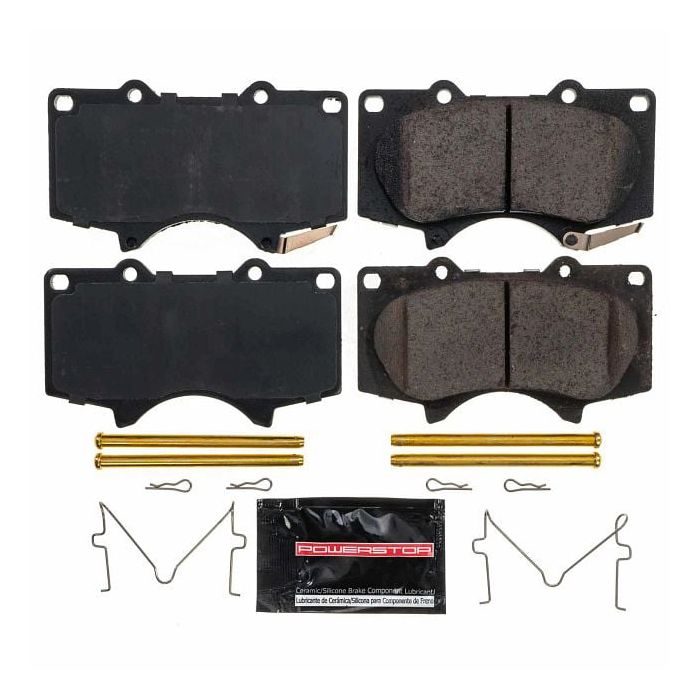 PowerStop Z23-976 Z23 Evolution Sport Carbon-Fiber Front Brake Pads for 05-23 Toyota Tacoma
