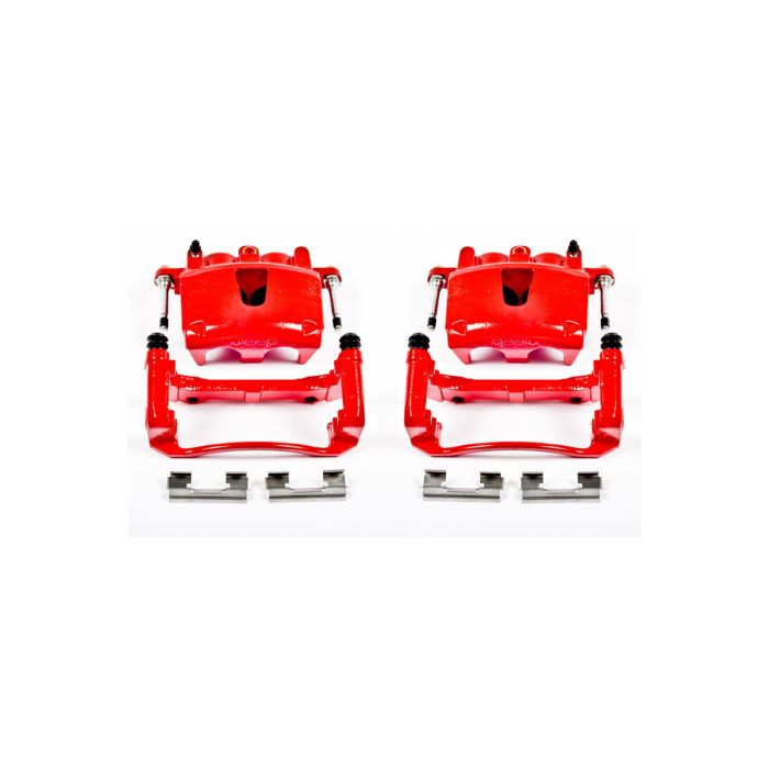 Power Stop S4990J Autospecialty OE Replacement Front Driver & Passenger Brake Caliper w/Logo   for 06-10 Jeep Grand Cherokee WK & Jeep Commander XK