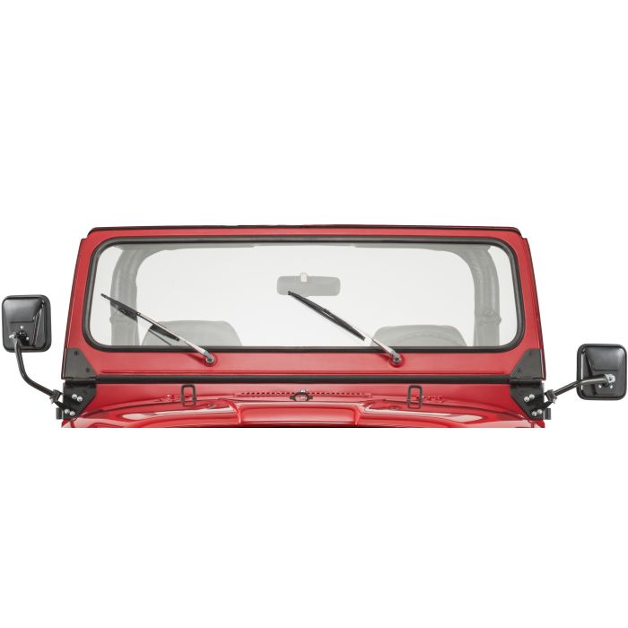 Precision Replacement Parts DL01105 GTN Glass Windshield Replacement for 68-75 Jeep CJ-5 & CJ-6