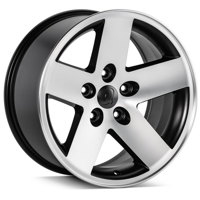 Quadratec  Moab Wheel 17x8 with 5.0in Backspace for 07-26  Jeep Wrangler JL, JK & Gladiator JT