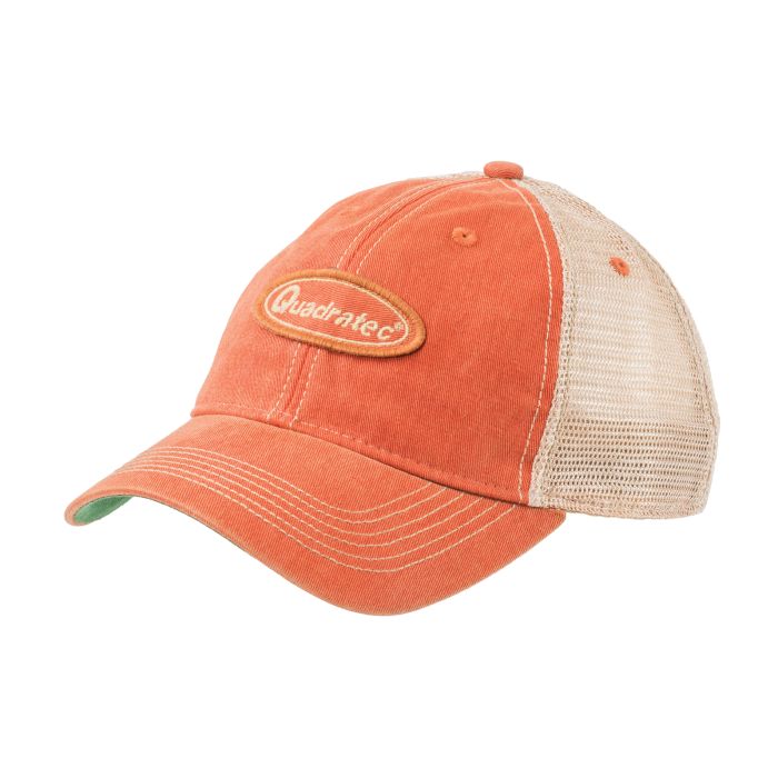 QUADRATEC LEGACY OFA TRUCKER HAT ORANGE