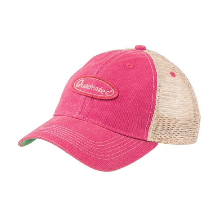 QUADRATEC LEGACY OFA TRUCKER HAT PINK