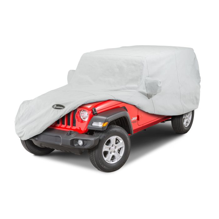 Quadratec  Softbond 3-Layer Full Car Cover for 07-22 Jeep Wrangler JK & JL Unlimited