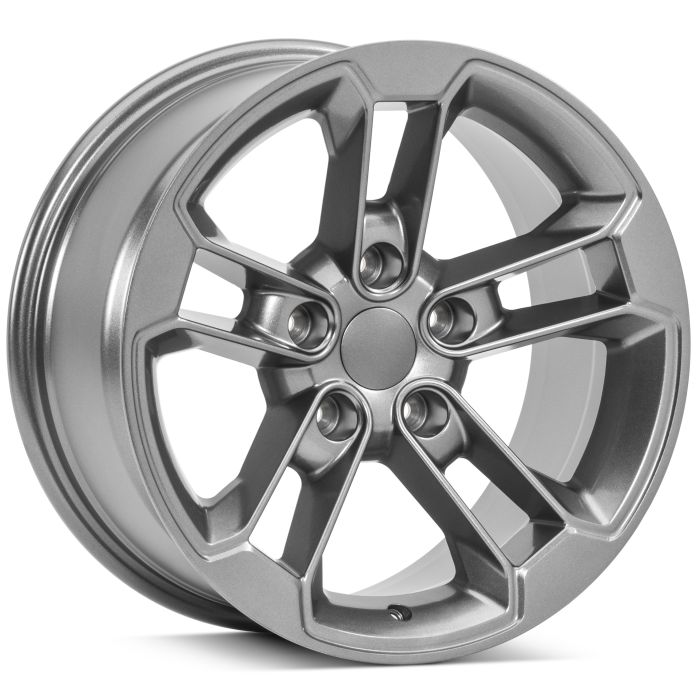 QUAD 41 WHEEL 17X8.5 5X5 5.2BS GUN GRY