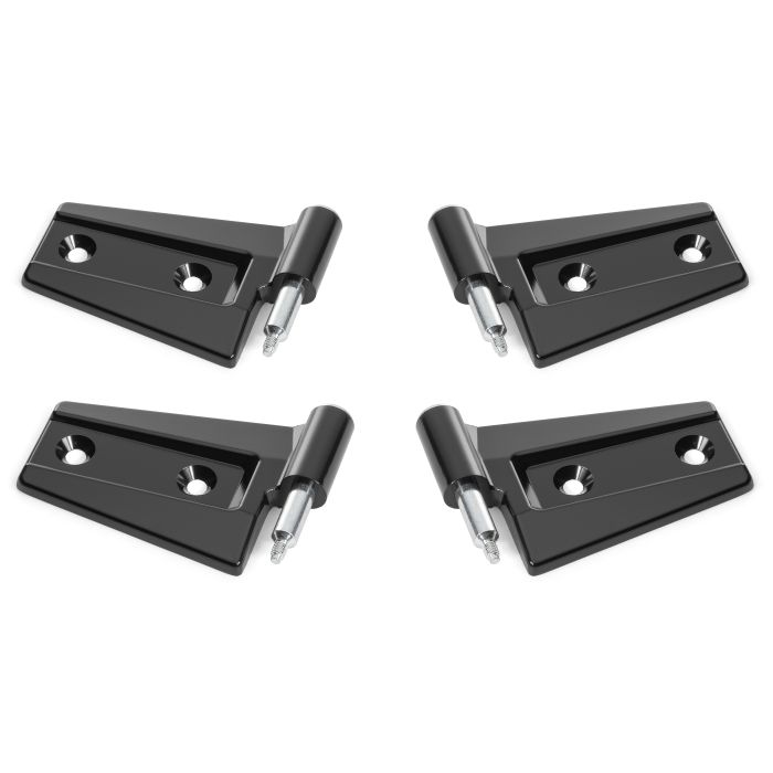 Quadratec  Replacement Door Hinge Set for 07-18 Jeep Wrangler JK 