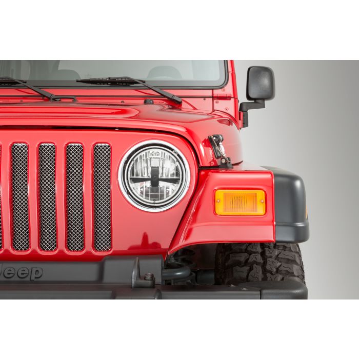 Quadratec  Gen II LED Headlights for 55-06 Jeep Wrangler TJ, Unlimited & CJ