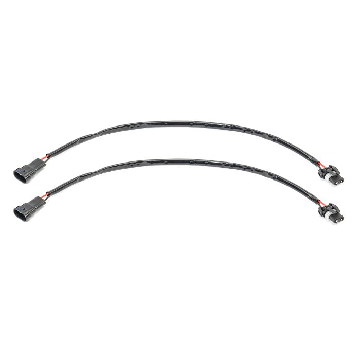 Quadratec  18" Fog Light Extension Harness for 07-22 Wrangler JL, JK Unlimited, & 20-22 Gladiator JT