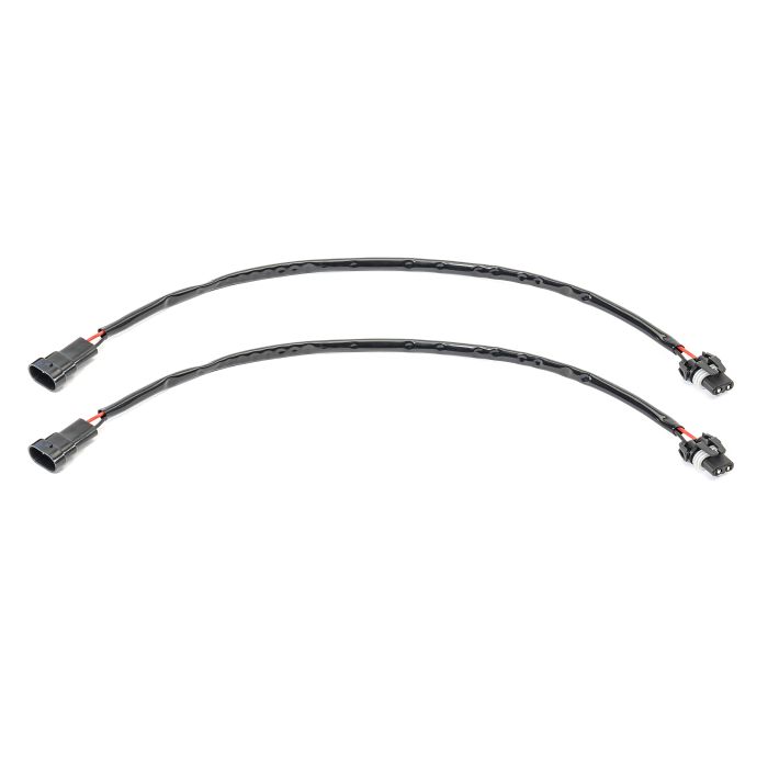 Quadratec  18" Fog Light Extension Harness for 07-22 Wrangler JL, JK Unlimited, & 20-22 Gladiator JT