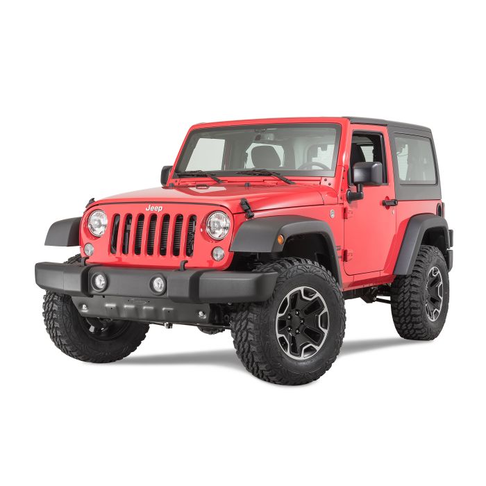 Quadratec  Aluminum Modular Front Sway Bar Skid Plate for 10-18 Jeep Wrangler JK