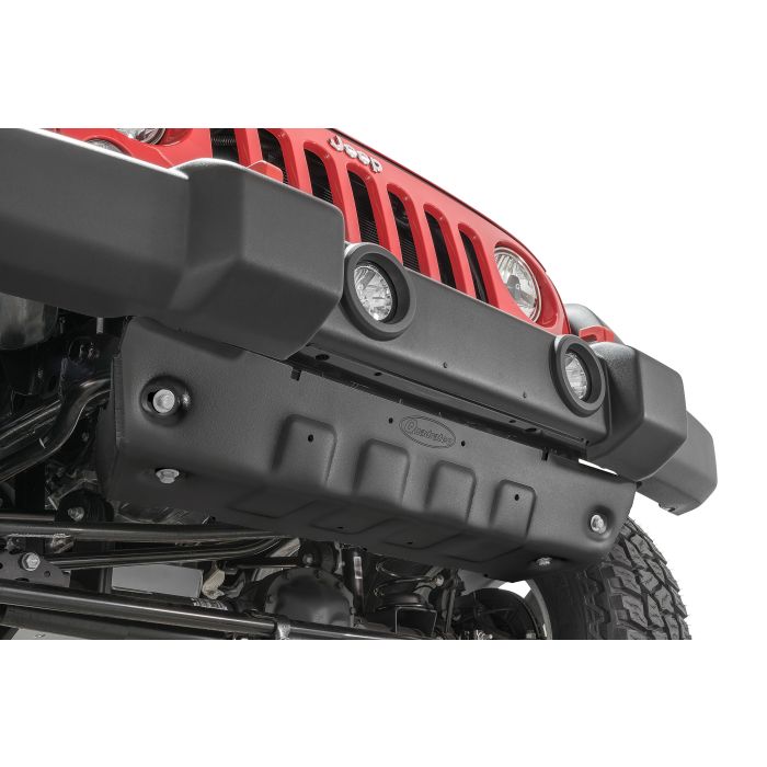 Quadratec  Aluminum Modular Front Sway Bar Skid Plate for 10-18 Jeep Wrangler JK