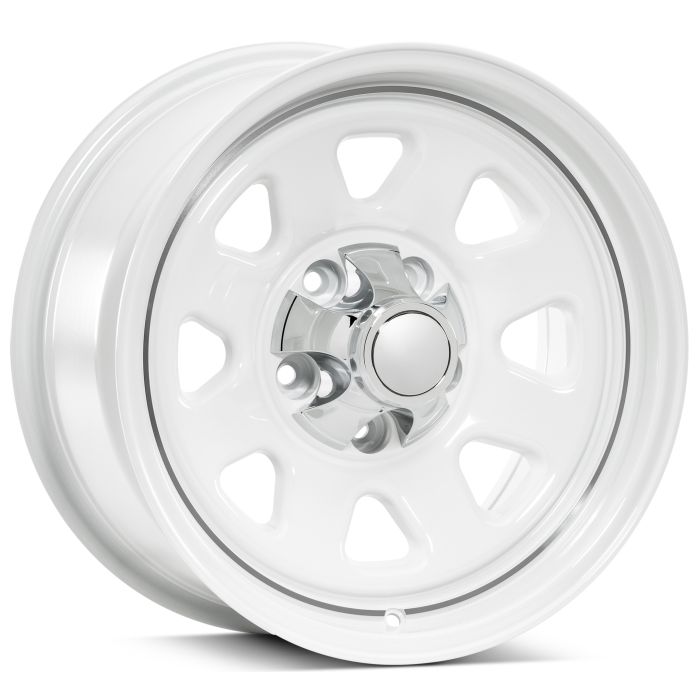 Quadratec  CJ Retro Alloy Wheel for 07-22 Jeep Wrangler JK, JL and Gladiator JT