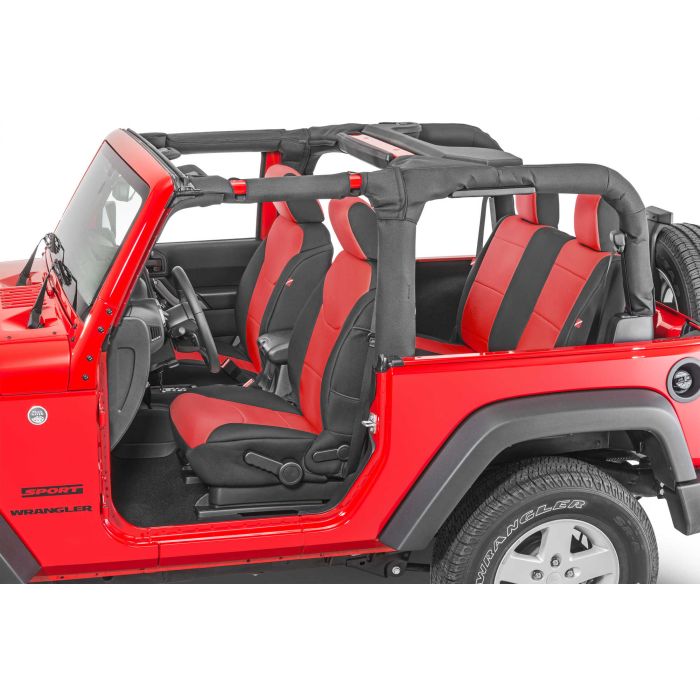 DIVER DOWN NEO SEAT CVR RED 13-18 JK