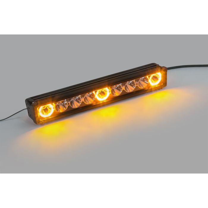 Quadratec  J3 LED 17" Light Bar with Amber Clearance Lights