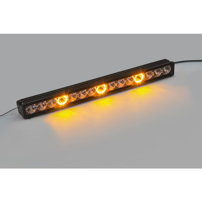 Quadratec  J3 LED 28" Light Bar with Amber Clearance Lights